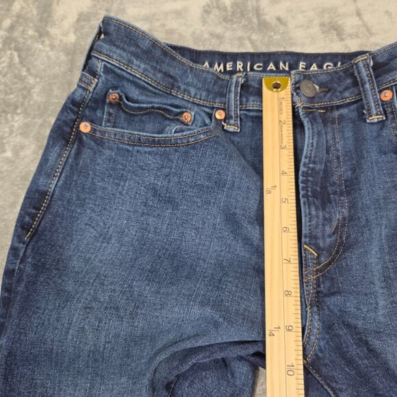American Eagle Jeans Mens 31X32 Slim Straight AirFlex Stretch Denim - Picture 8 of 9